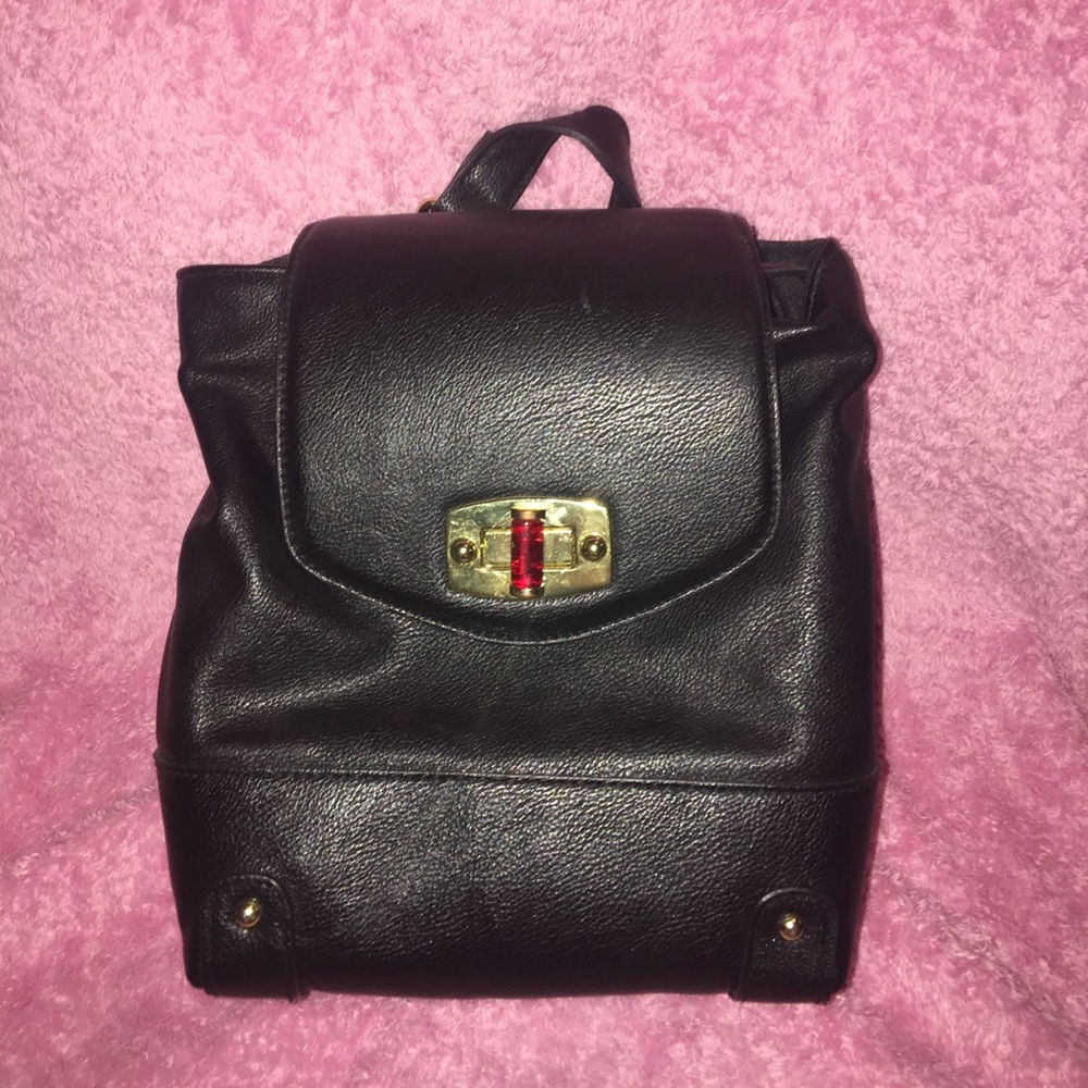 Merona Faux Leather Backpack Purse